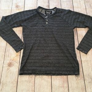 BKE Hensley Striped Long Sleeve Shirt